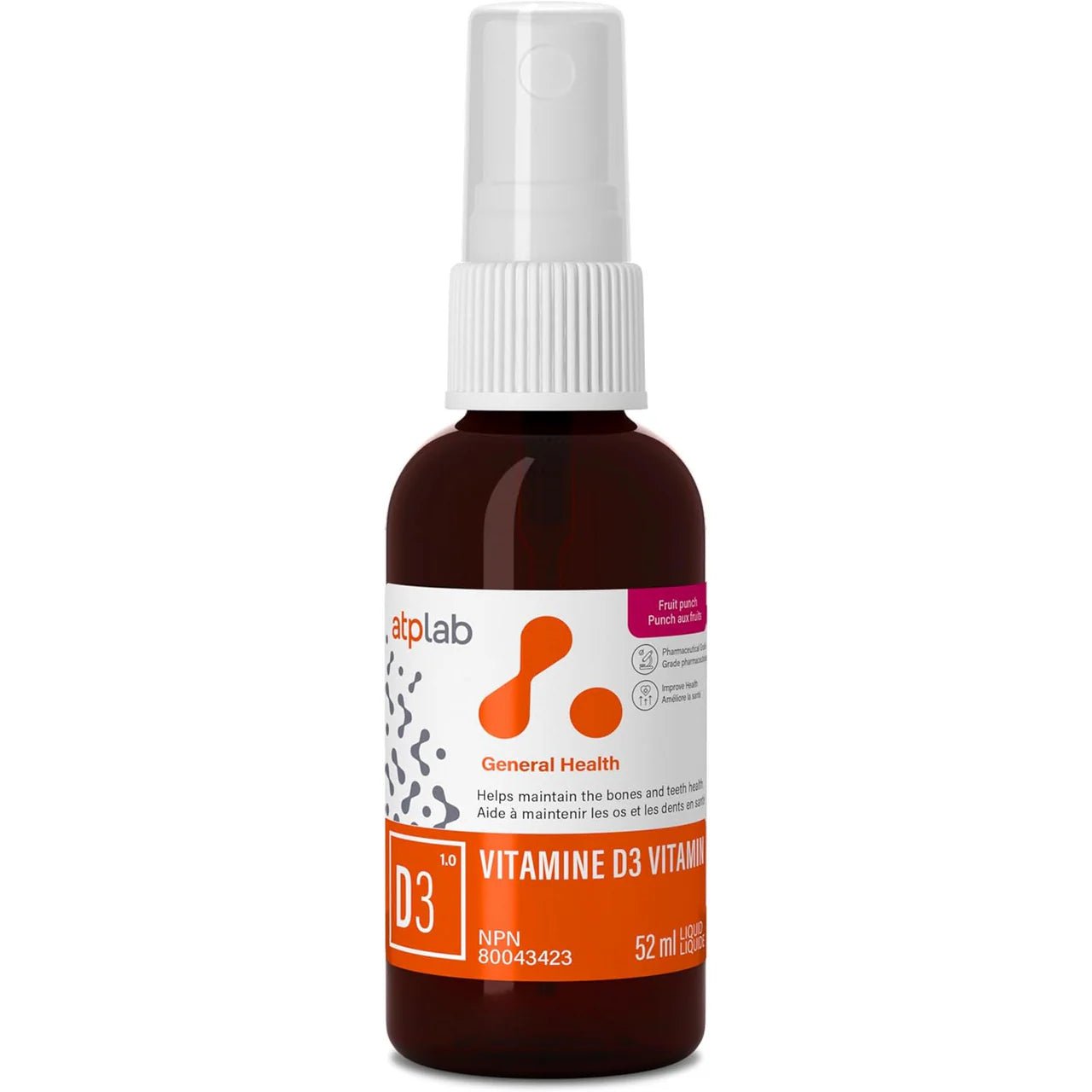 Vitamine D3 Spray - 52 ml - Harmonie Institut